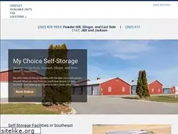 Sites similar to mychoiceselfstorage.com