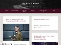 Sites similar to mychronicles007.wordpress.com