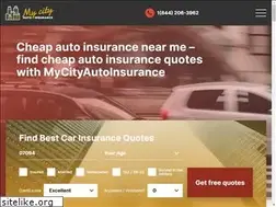 Sites similar to mycityautoinsurance.com