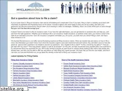 Sites similar to myclaimsource.com