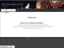 Sites similar to myclanbossteam.fr