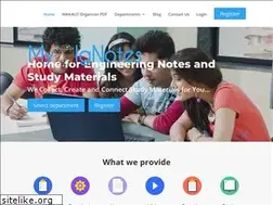 Sites similar to myclgnotes.com