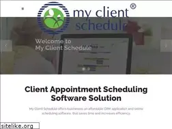 Sites similar to myclientschedule.com