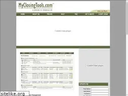 Sites similar to myclosingtools.com