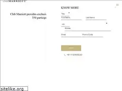 Sites similar to myclubmarriott.in