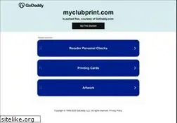 Sites similar to myclubprint.com