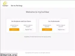 Sites similar to mycochlear.com