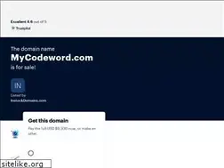 Sites similar to mycodeword.com