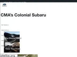 Sites similar to mycolonialsubaru.com