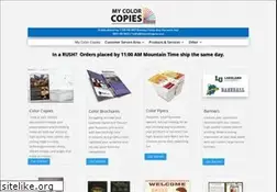 Sites similar to mycolorcopies.com