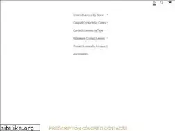 Sites similar to mycolorlenses.com