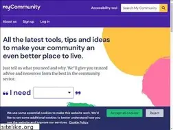 Sites similar to mycommunity.org.uk