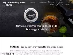 Sites similar to mycommunitybeer-blog.com