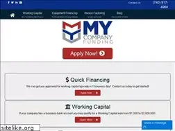 Sites similar to mycompanyfunding.com