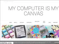 Sites similar to mycomputerismycanvas.blogspot.com