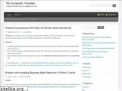 Sites similar to mycomputertroubles.wordpress.com