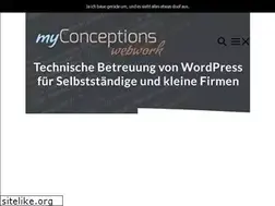 Sites similar to myconceptions.de