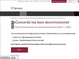 Sites similar to myconcordia.ca