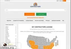 Sites similar to mycontractorslicense.com