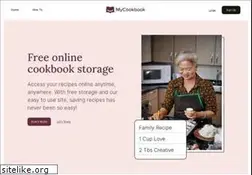 Sites similar to mycookbook.com