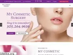 Sites similar to mycosmeticsurgerymiami.com
