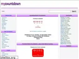 Sites similar to mycountdown.org