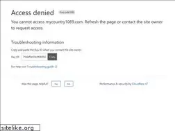 Sites similar to mycountry1069.com