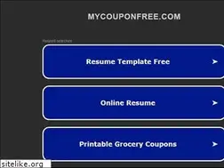Sites similar to mycouponfree.com