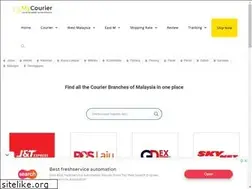 Sites similar to mycourier.my