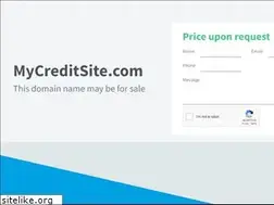 Sites similar to mycreditsite.com
