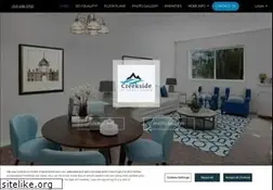Sites similar to mycreeksideapartments.com