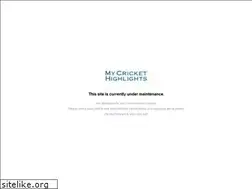 Sites similar to mycrickethighlights.com