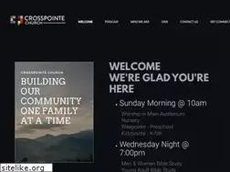 Sites similar to mycrosspointechurch.org