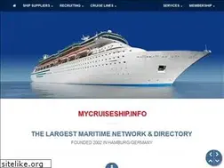Sites similar to mycruiseship-contact.info