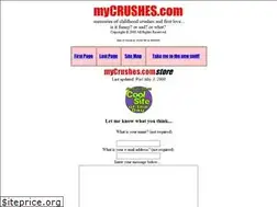 Sites similar to mycrushes.com