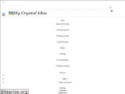 Sites similar to mycrystalidea.com