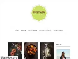 Sites similar to mycurryveda.com