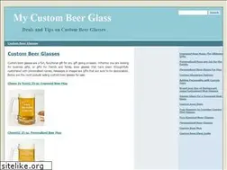 Sites similar to mycustombeerglass.com