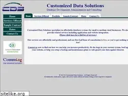 Sites similar to mycustomdata.com