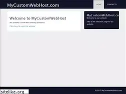 Sites similar to mycustomwebhost.com