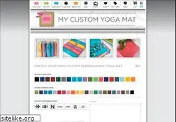 Sites similar to mycustomyogamat.com