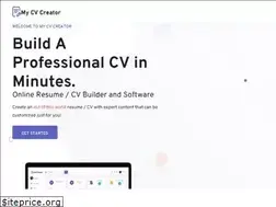 Sites similar to mycvcreator.com