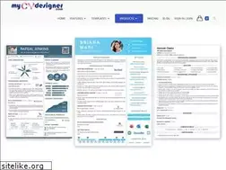Sites similar to mycvdesigner.com