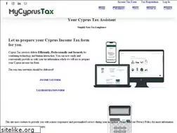 Sites similar to mycyprustax.com