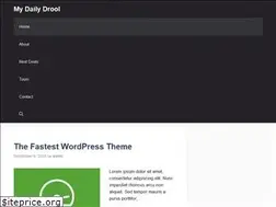 Sites similar to mydailydrool.com