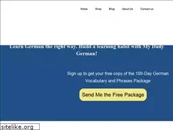 Sites similar to mydailygerman.com