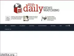 Sites similar to mydailynewswatchng.com
