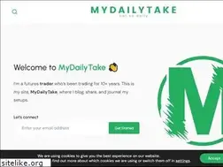 Sites similar to mydailytake.com