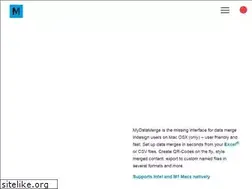 Sites similar to mydatamerge.com