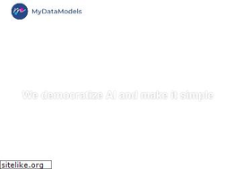 Sites similar to mydatamodels.com